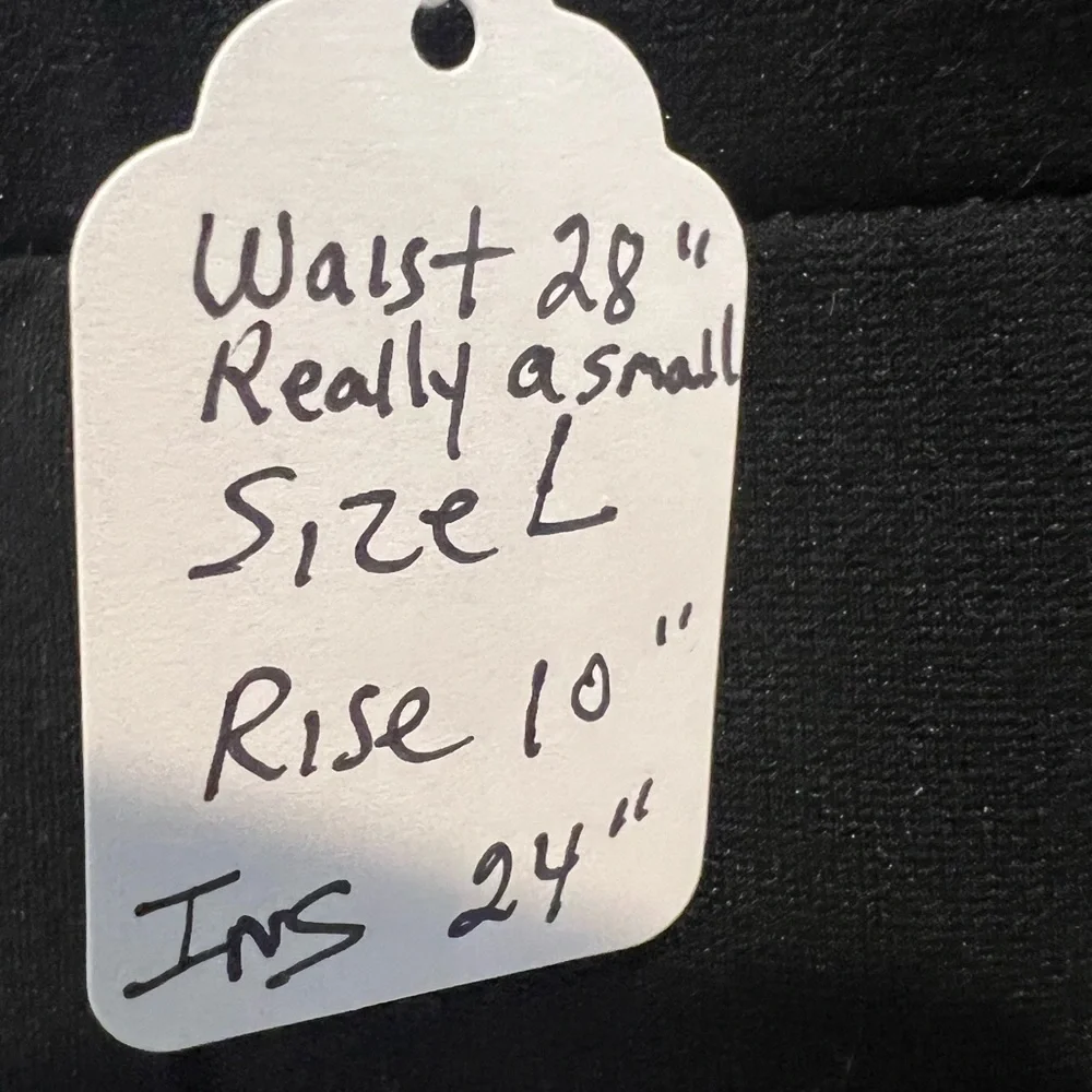 B16.03 Ci Sono High Waist Ponte Leggings w/double zippers Black - Picture 5 of 8